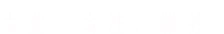 专业，专注，服务